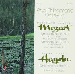 Mozart: Symphonies nos. 35 & 41 / Haydn: Symphony no. 104