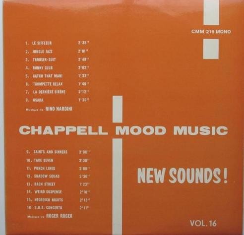 Chappell Mood Music Vol. 16 : New Sounds !