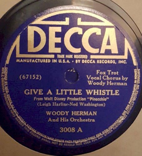Give a Little Whistle / Peach Tree Street