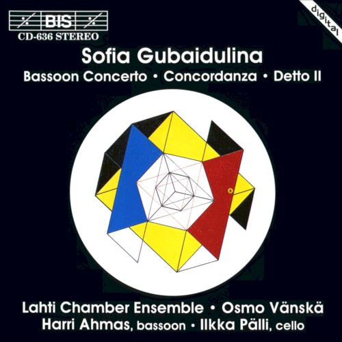 Concerto for Bassoon and Low Strings / Concordanza / Detto II