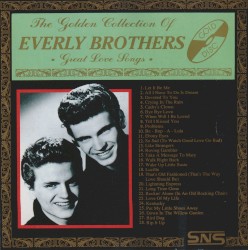 The golden collection of Everley Brothers Great Love Songs