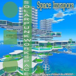 Solarpunk Workspace