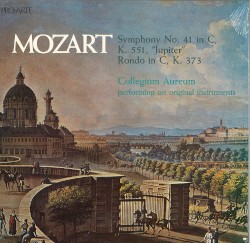 Symphonie nº 41 en ut majeur, KV 551, dite « Jupiter », Rondo pour violon et orchestre n°2 en ut majeur KV 373