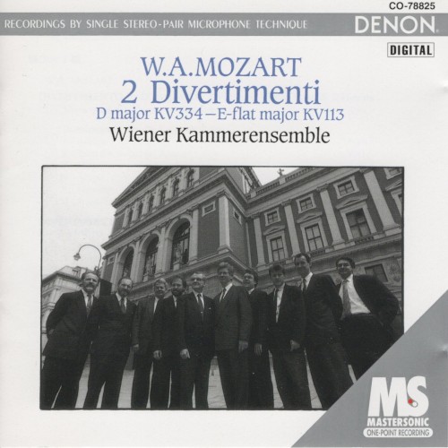 2 Divertimenti: D major KV 334 / E-flat major KV 113