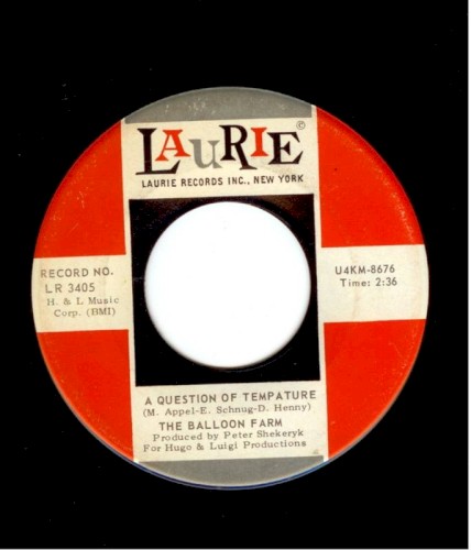 A Question of Temperature / Hurtin' for Your Love