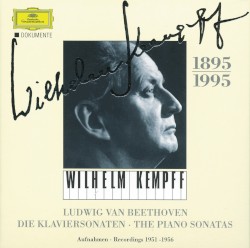 Die Klaviersonaten: Aufnahmen 1951 -1956