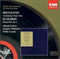 Beethoven: Piano Trio in B-flat, op. 97 "Archduke" / Schubert: Piano Trio no. 1 in B-flat, D 898