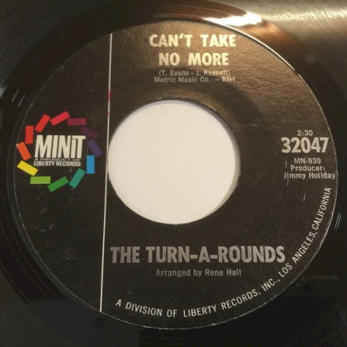 Can’t Take No More / I Need Your Lovin’