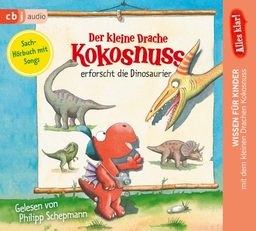 Der kleine Drache Kokosnuss erforscht die Dinosaurier