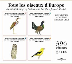 Die Vogelstimmen Europas auf 4 CDs