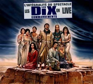 Les Dix Commandements - Live