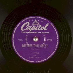 Whither Thou Goest / Mandolino