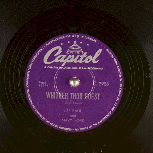 Whither Thou Goest / Mandolino