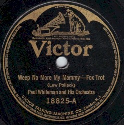 Weep No More My Mammy / April Showers