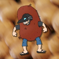 2022 Potato man with a potato plan!