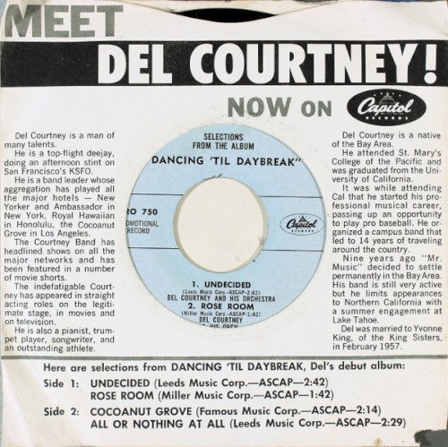 Selections From the Album "Dancing 'til Daybreak"