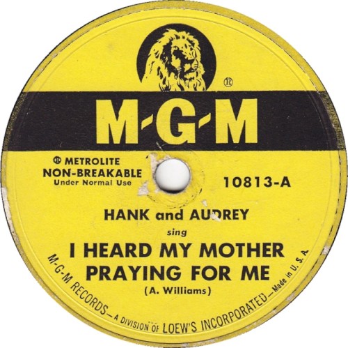 I Heard My Mother Praying For Me / Jesus Remembered Me