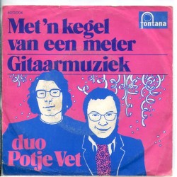 Met 'n kegel van een meter