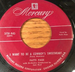 I Want to Be a Cowboy’s Sweetheart / Down in the Valley