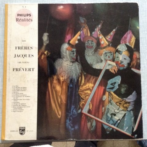 Les Frères Jacques chantent Jacques Prévert