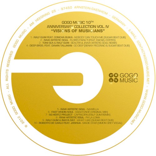 GOGO Music 10th Anniversary Collection, Vol. IV: Visions of Musicians