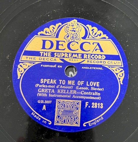 Speak to Me of Love / Just Friends