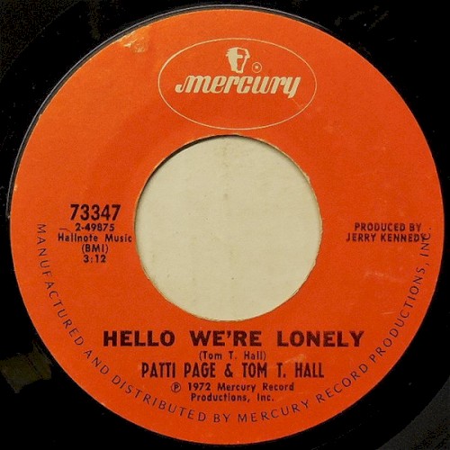 Hello We’re Lonely / We’re Not Getting Old