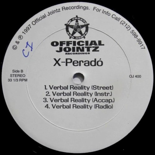 The Entity / Verbal Reality