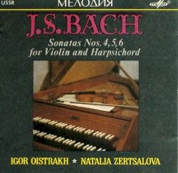 Sonatas Nos. 4, 5, 6 for Violin and Harpsichord