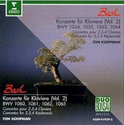 Concertos for 2, 3 and 4 Keyboards, Volume 2