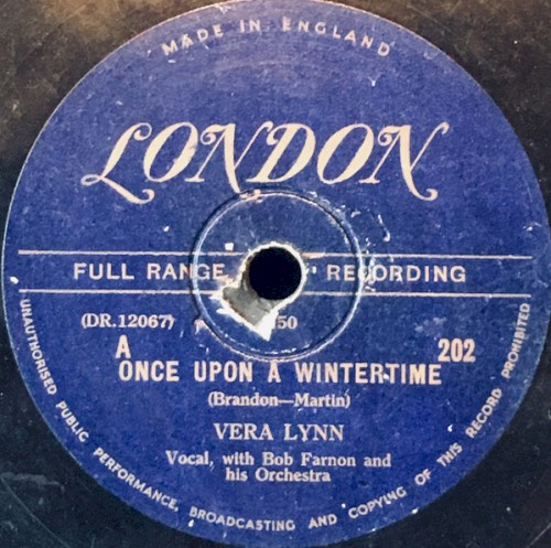 Once Upon a Wintertime / You Can't Be True Dear
