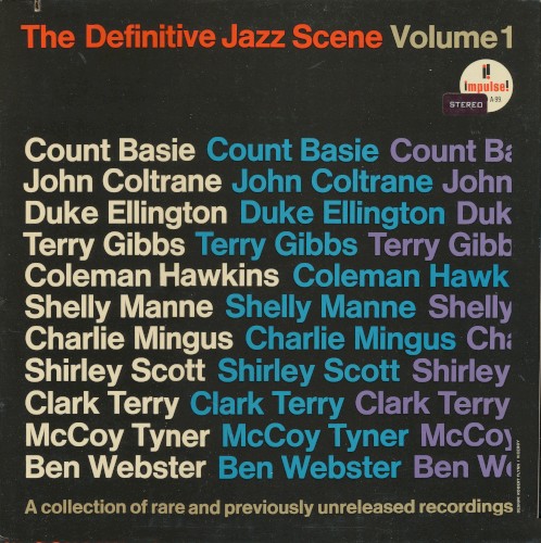 The Definitive Jazz Scene, Volume 1