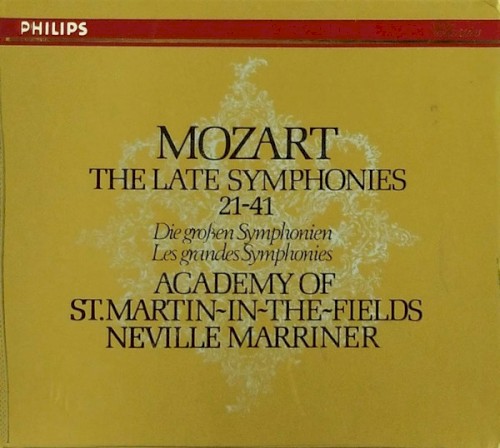 The Late Symphonies 21-41
