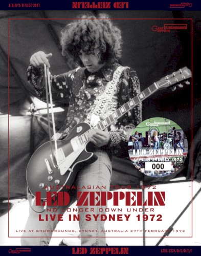 No Longer Down Under: Live in Sydney 1972