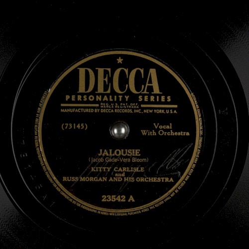 Jalousie / Beat Out Dat Rhythm on a Drum
