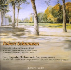 Konzert für Violine und Orchester D-moll / Konzert für Violoncello und Orchester A-moll / Konzert für Klavier und Orchester A-moll
