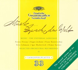 Musik... Sprache Der Welt, Volume 2