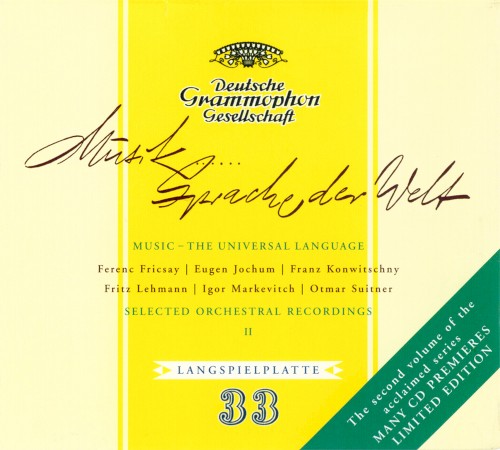 Musik... Sprache Der Welt, Volume 2