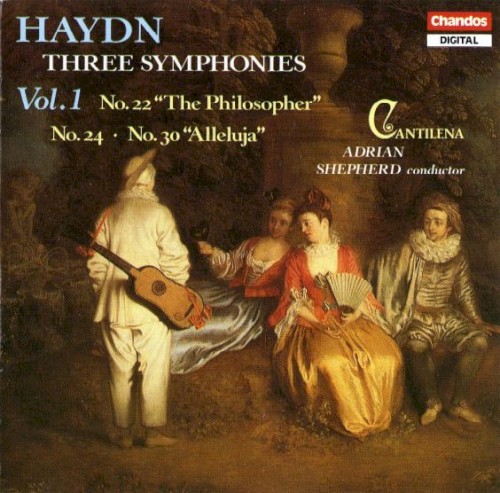 Three Symphonies, Volume 1: No. 22 "The Philosopher" / No. 24 / No. 30 "Alleluja"