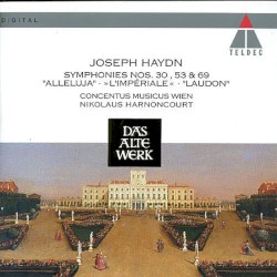 Haydn Symphonies Nos.30 (Alleluja), 53 (L'Impériale), and 69 (Loudon)
