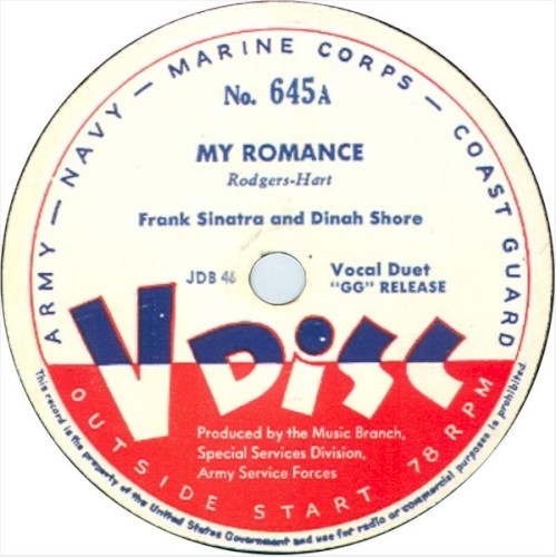 My Romance / Amada mio / Button Up Your Overcoat