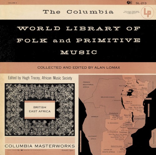 Bantu Music From British East Africa