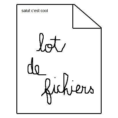 Lot de Fichiers