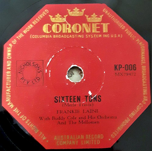Sixteen Tons / Walking the Night Away