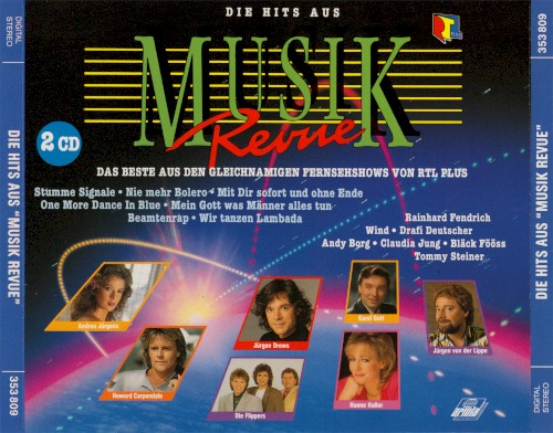 Die Hits aus Musik Revue: Das Beste aus den gleichnamigen Fernsehshows von RTL Plus