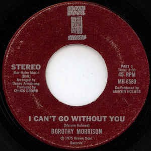 I Can't Go Without You