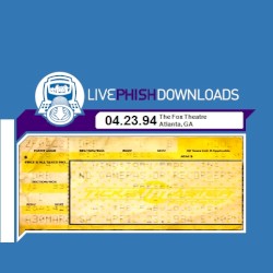 1994-04-23: The Fox Theatre, Atlanta, GA, USA