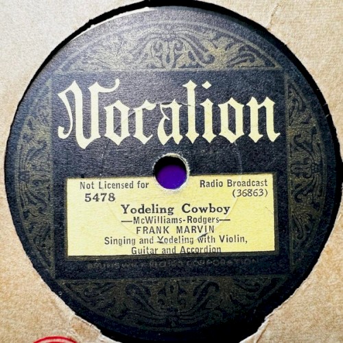 Yodeling Cowboy / Cowboy Yodel