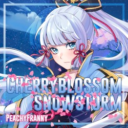Cherry Blossom Snowstorm