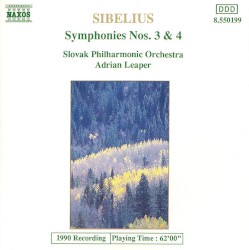Symphonies nos. 3 & 4